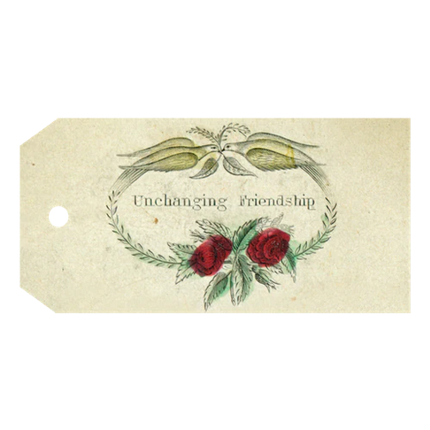 JOHN DERIAN Gift Tags (Pack of 5) - Unchanging Friendship