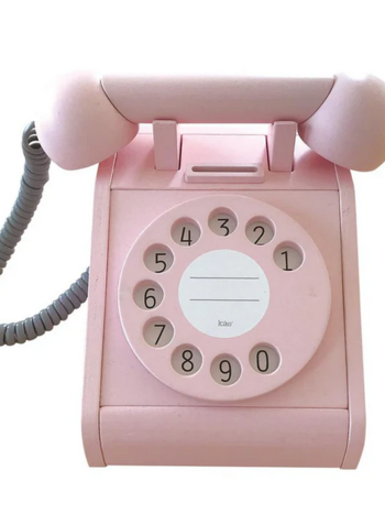 KIKO+ & GG* Retro Play Telephone - Pink