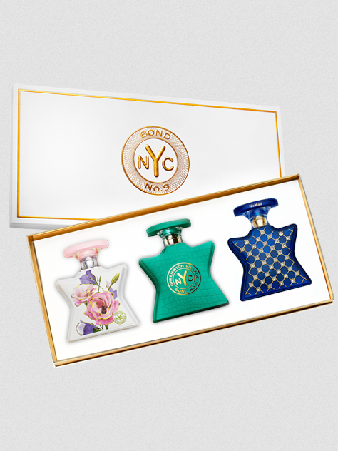 BOND NO. 9 2024 Women's Luxe Trio - NY Flowers, Greenwich Village, Nomad