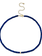 SYDNEY EVAN Diamond Rondelle on Lapis Heishi Necklace