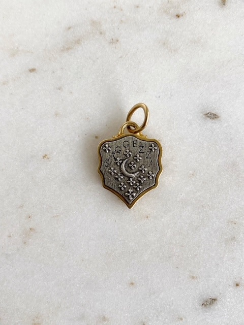 ERICA MOLINARI Two Tone Owl with Pave Diamonds