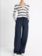 VINCE Striped Cashmere-Blend Polo Sweater -