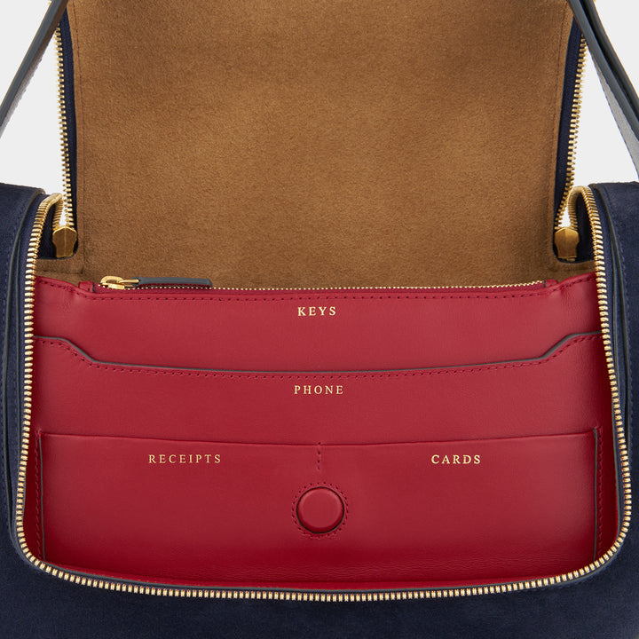ANYA HINDMARCH Vere Shoulder Bag - Grape