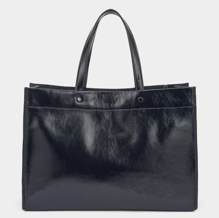 ANYA HINDMARCH Mortimer Tote - Marine Suede