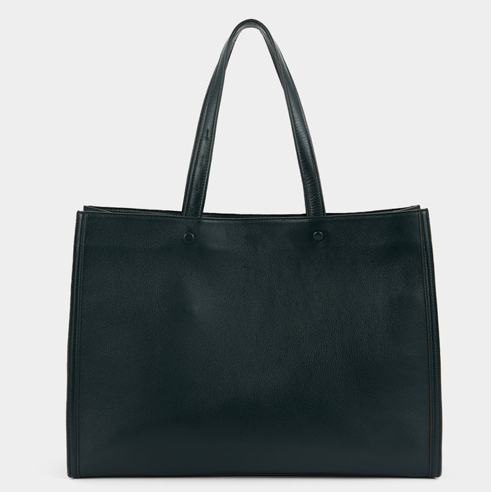 ANYA HINDMARCH Mortimer Tote - Zebra / Ink Green