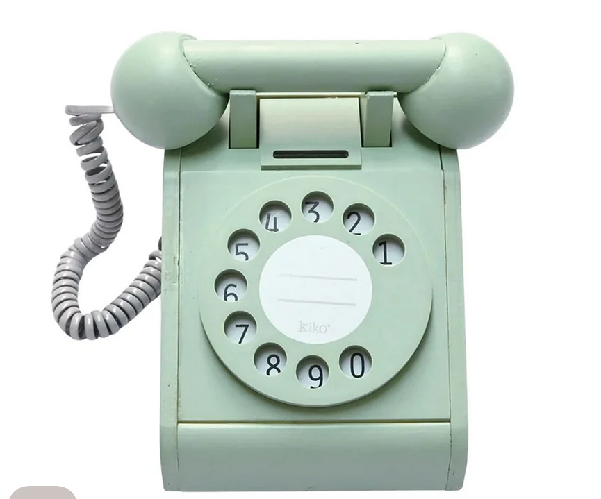KIKO+ & GG* Retro Play Telephone - Green