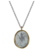 Sterling & 10K Golden Fishes Necklace