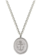 ME & RO Sterling Large Anchor Necklace