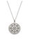 ME & RO Sterling Compass Necklace