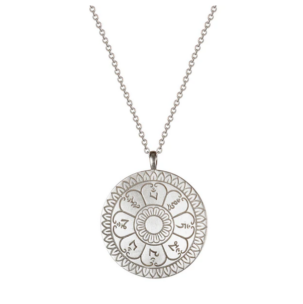 Sterling Large Ritual Bell Necklace