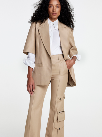 SMYTHE Short Sleeve Oversized Blazer -