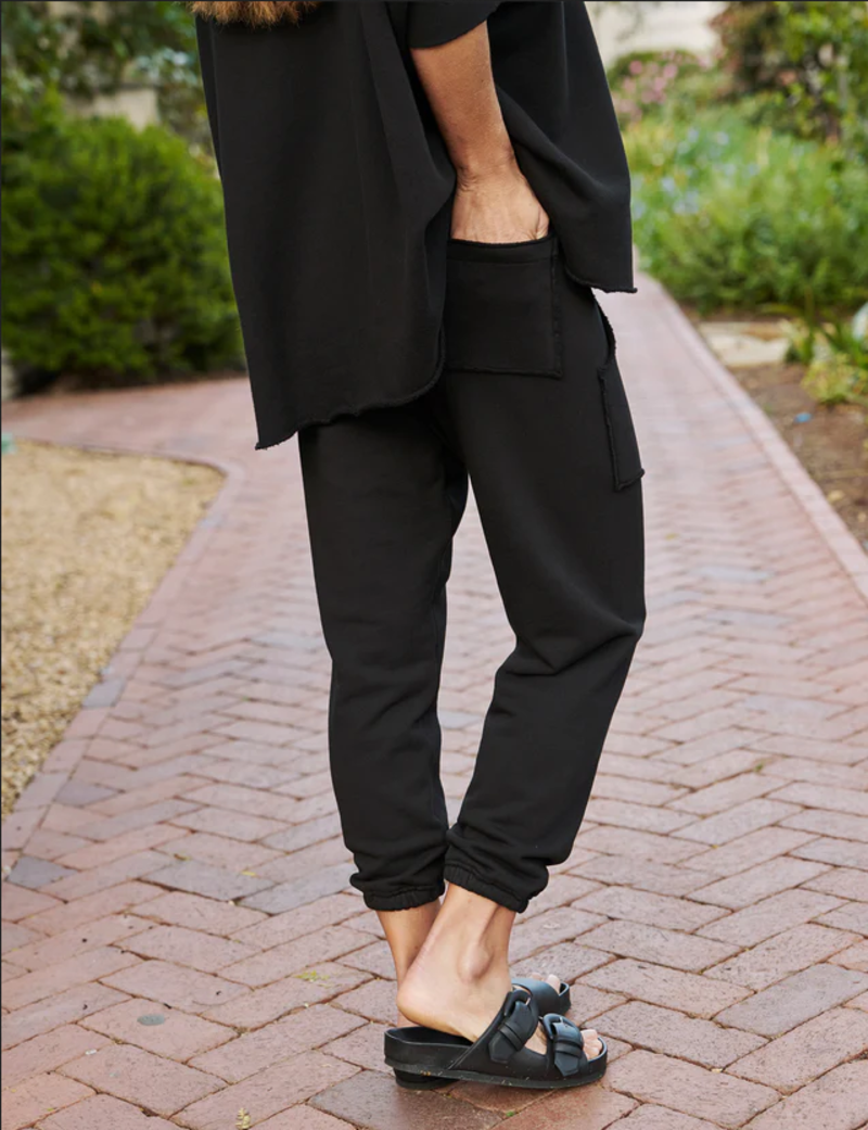 FRANK & EILEEN Eamon Jogger Sweatpant - Black