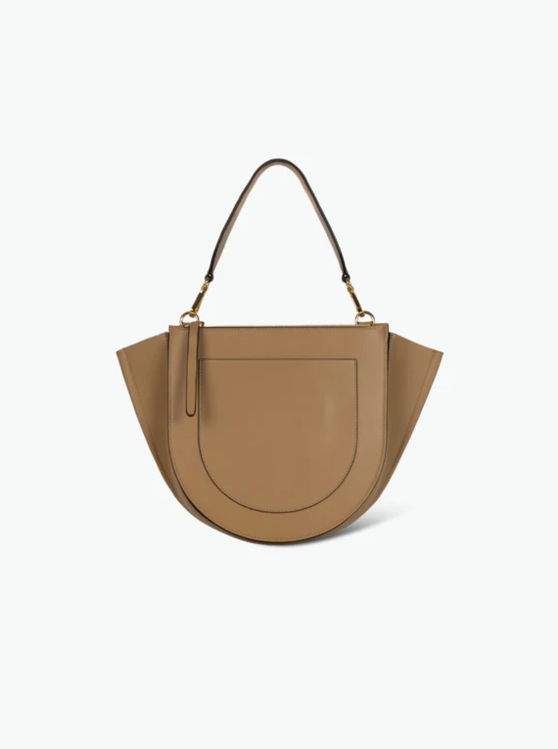 WANDLER Medium Hortensia Bag - Gingerbread