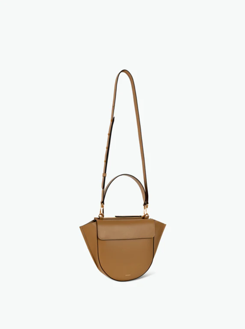 WANDLER Medium Hortensia Bag - Gingerbread
