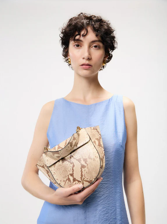 WANDLER Mini Hortensia Bag  - Prairie Python