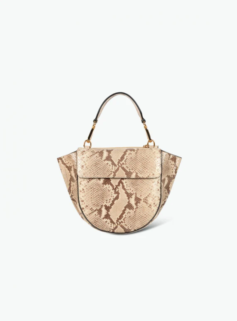 WANDLER Mini Hortensia Bag  - Prairie Python