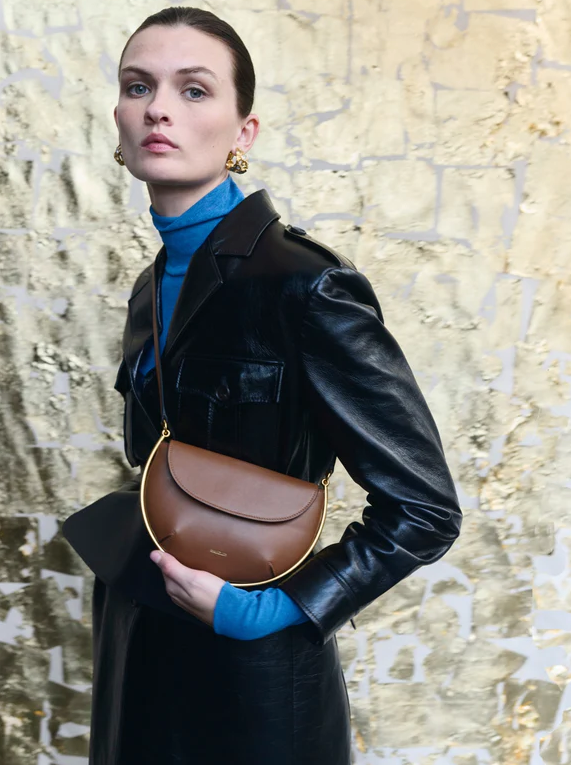 WANDLER Mini Kate Bag - Saddle