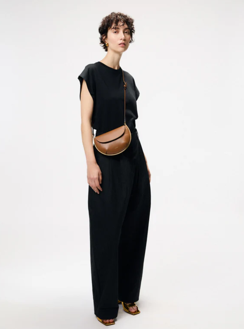 WANDLER Mini Kate Bag - Saddle