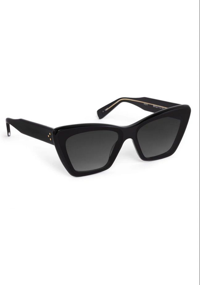 KREWE Brigitte Nylon -  Black + Black and Crystal