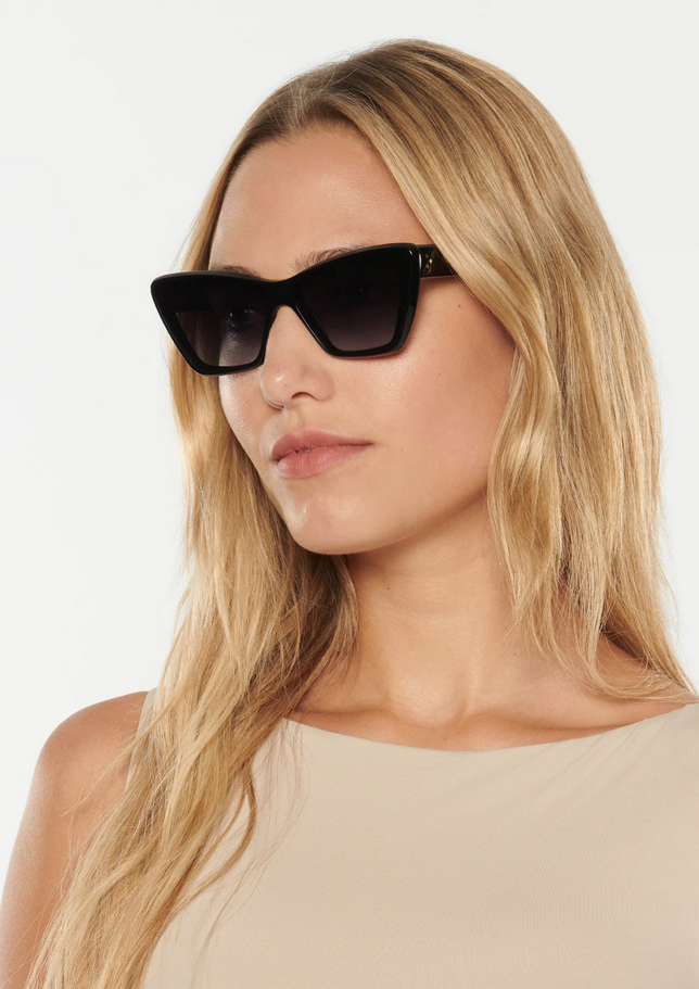 KREWE Brigitte Nylon -  Black + Black and Crystal