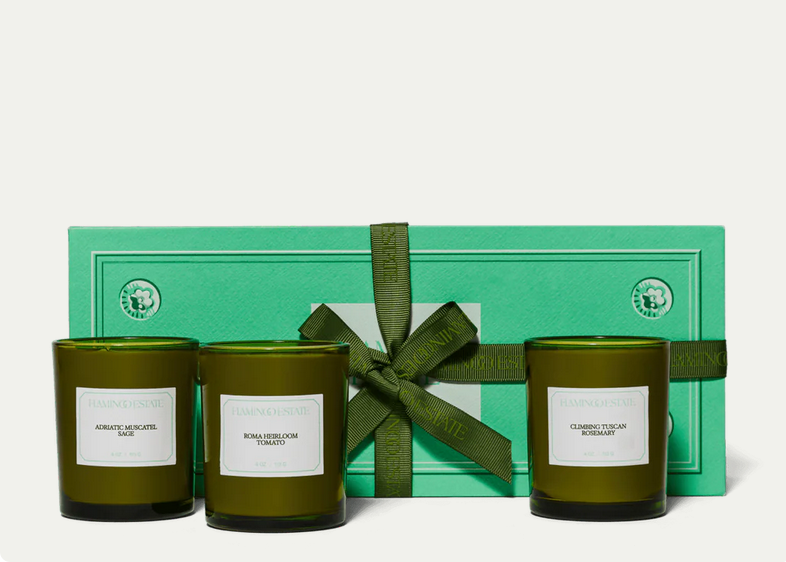 FLAMINGO ESTATE Mini Three Sisters Candle Set