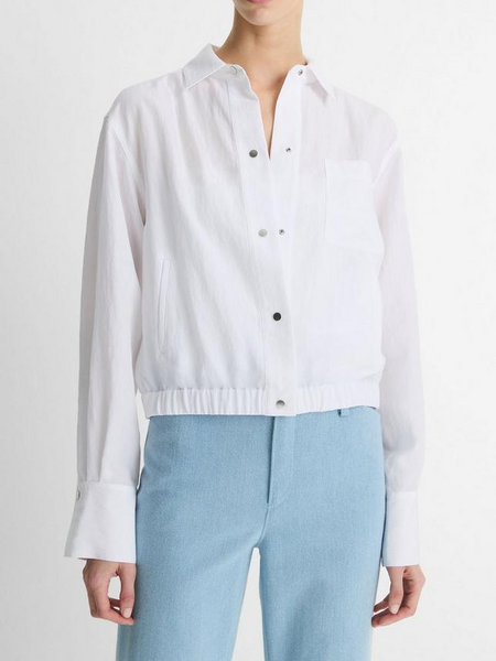 VINCE Summer Shirt Jacket