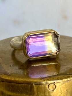 JAMIE JOSEPH Inverted Ametrine Ring