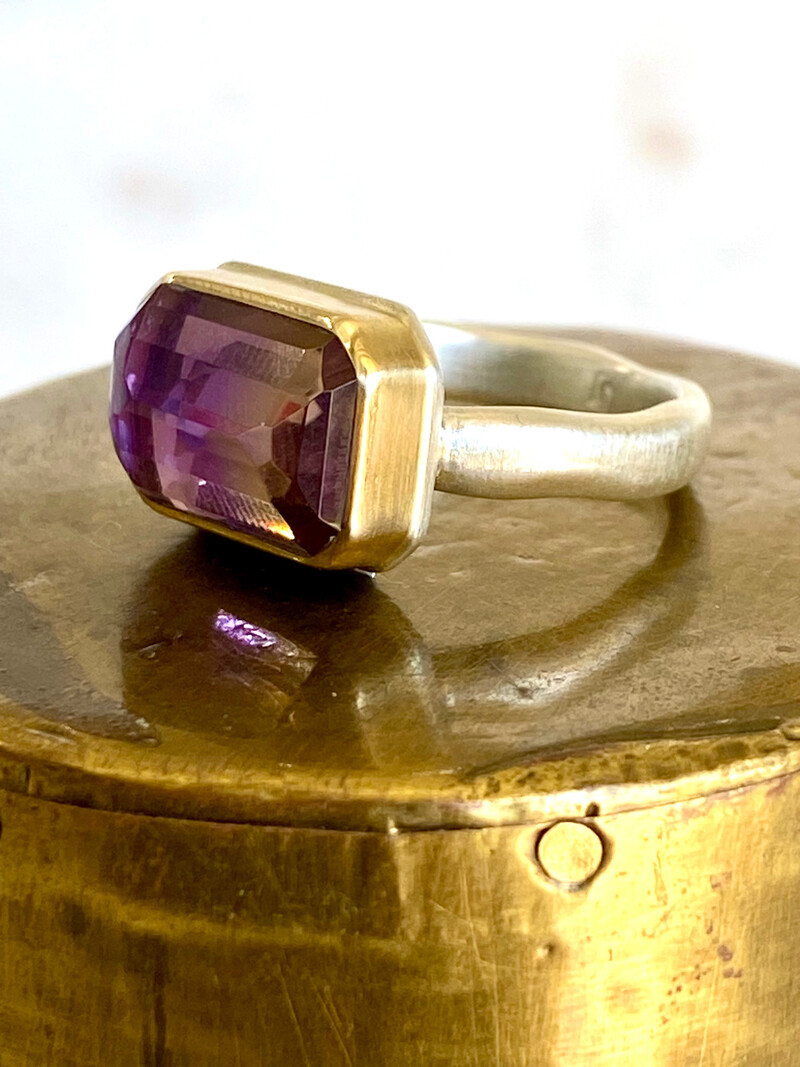 JAMIE JOSEPH Inverted Ametrine Ring