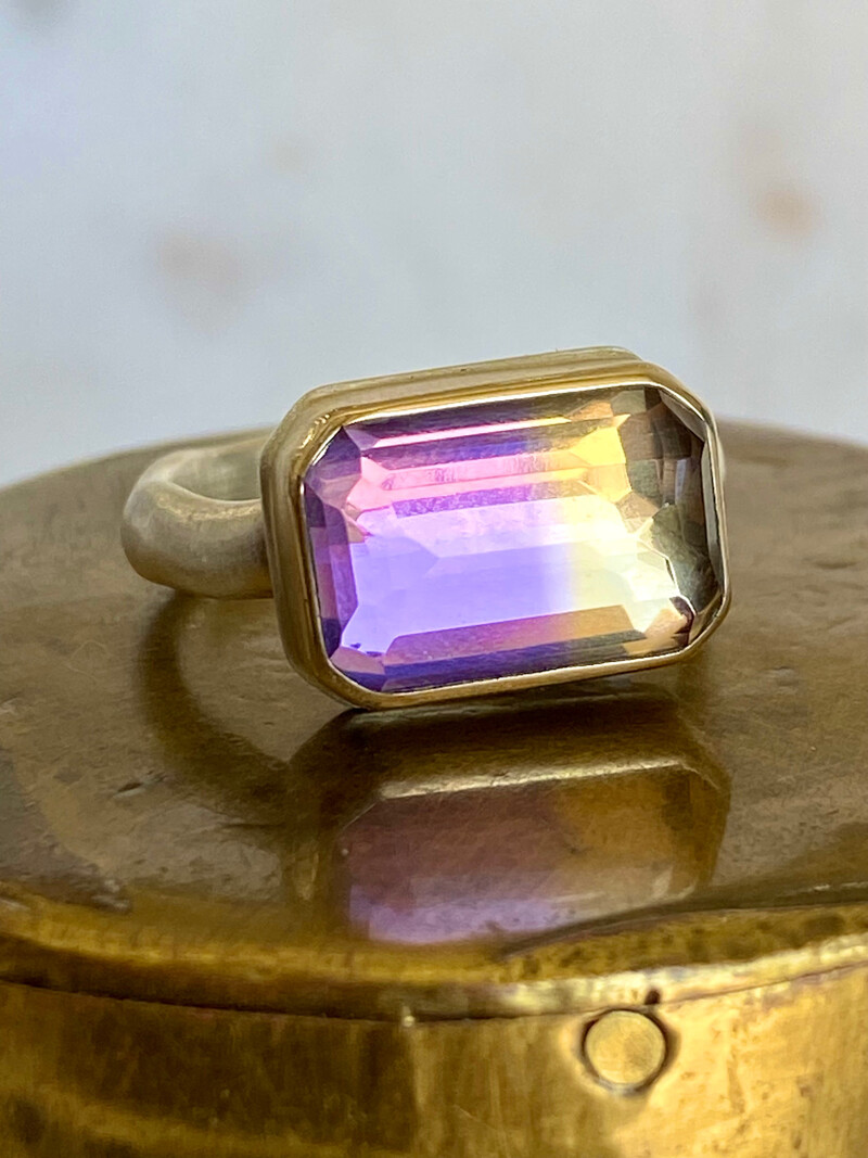 JAMIE JOSEPH Inverted Ametrine Ring