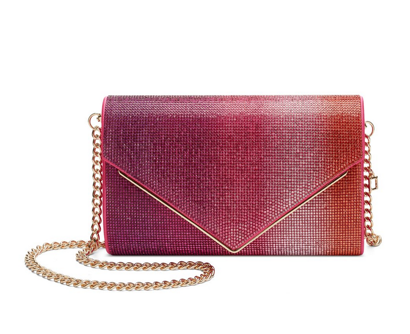 RAFE Candy Envelope Clutch - Fuschia Orange Ombre