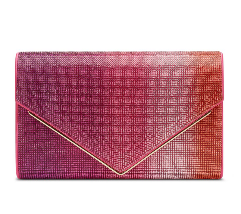 RAFE Candy Envelope Clutch - Fuschia Orange Ombre
