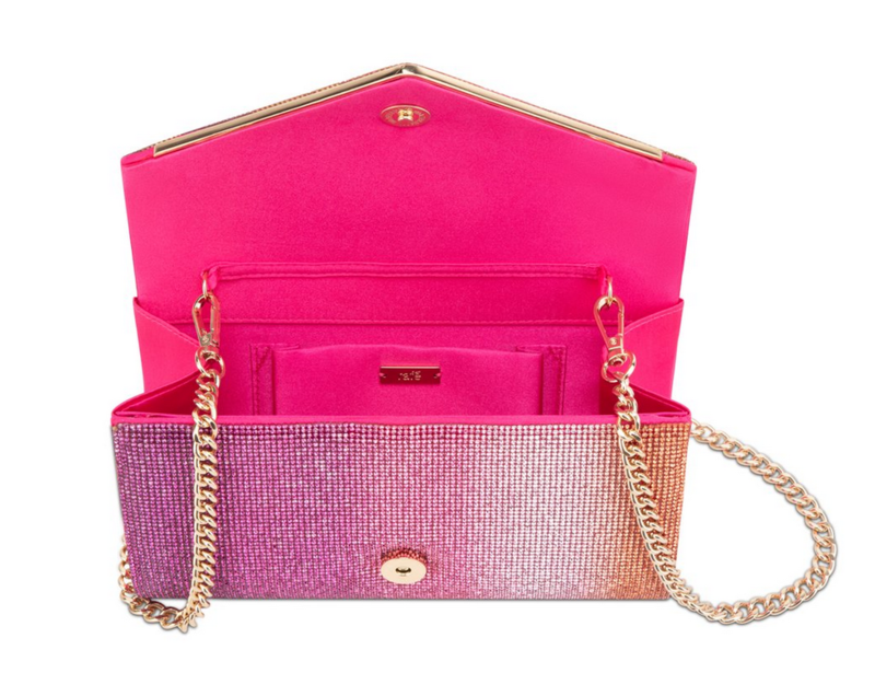 RAFE Candy Envelope Clutch - Fuschia Orange Ombre