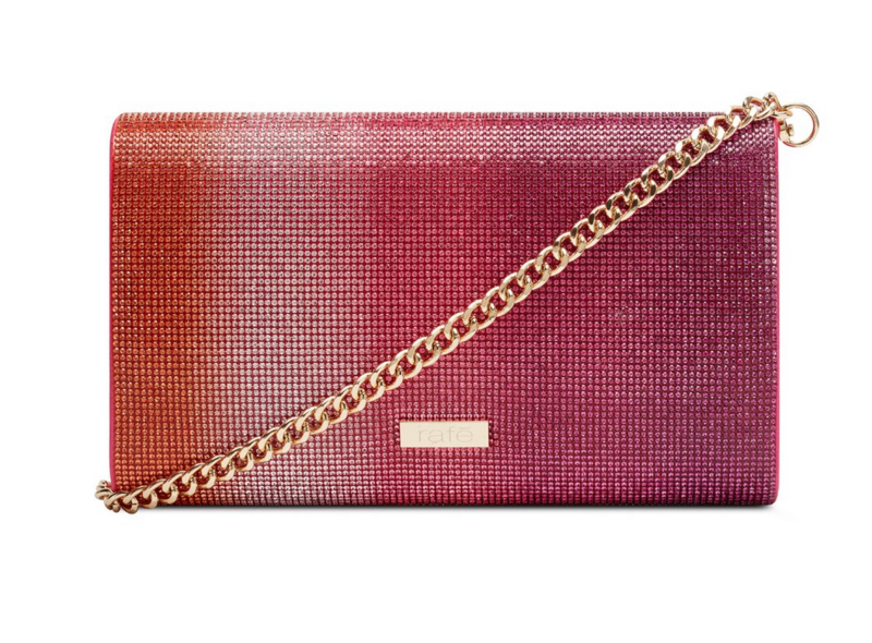 RAFE Candy Envelope Clutch - Fuschia Orange Ombre
