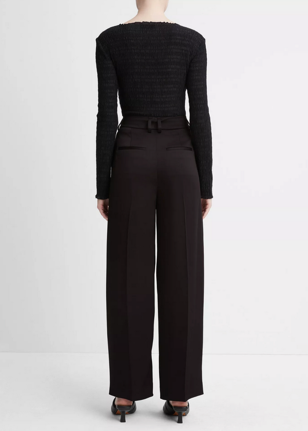 VINCE Satin Wide Leg Pant