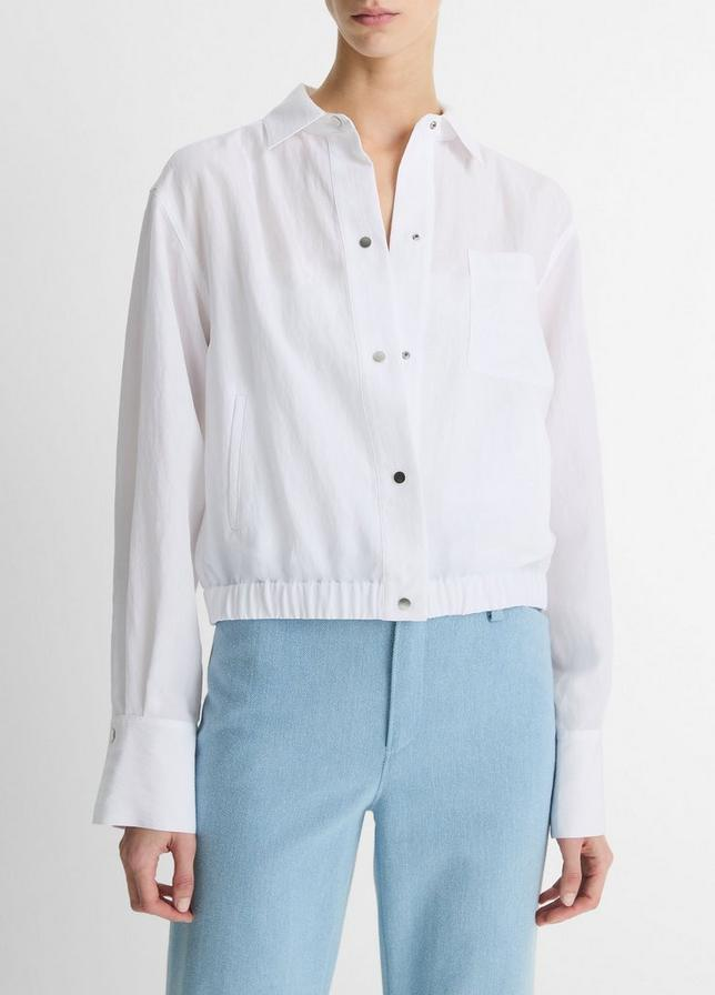 VINCE Summer Shirt Jacket