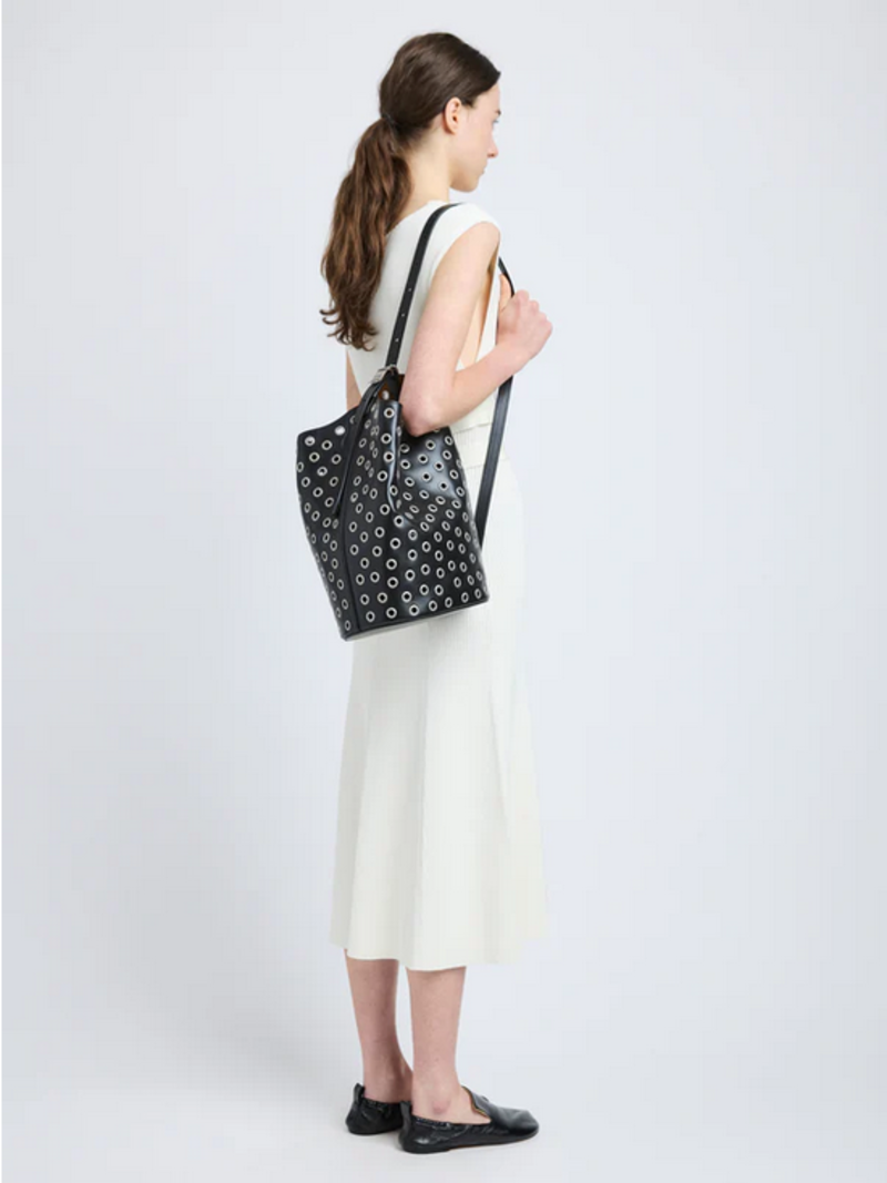 PROENZA SCHOULER Brant Bucket Bag - Black Eyelet