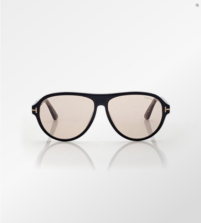 TOM FORD Quincy - Photochromatic Shiny Black