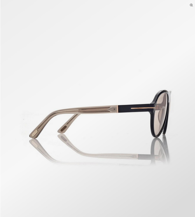 TOM FORD Quincy - Photochromatic Shiny Black