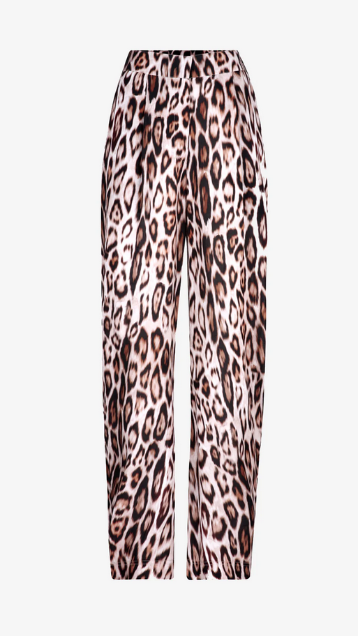 SMYTHE Bow Leg Pant - Leopard Ikat
