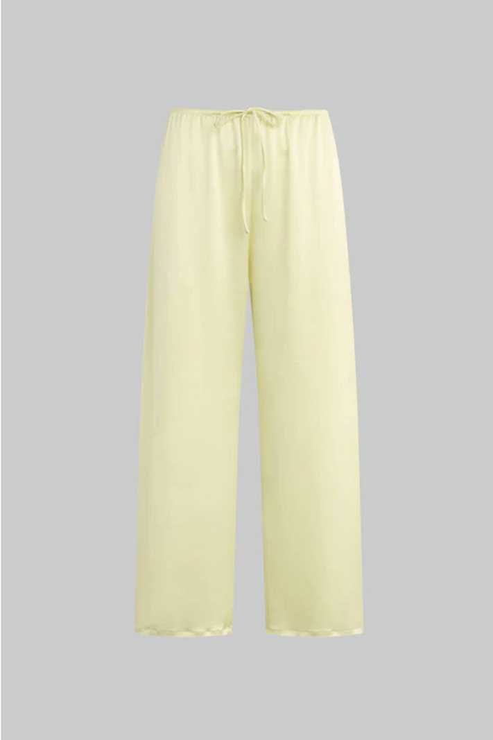 LESET Barb Drawstring Pant - Citrine