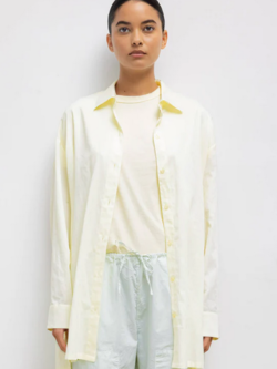 LESET Yoko Oversized Button Down - Chapel