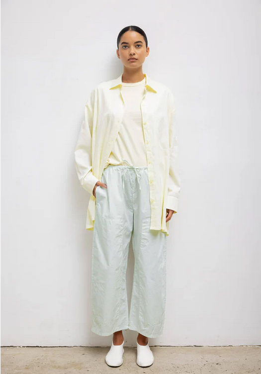 LESET Yoko Oversized Button Down - Chapel