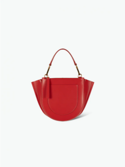 WANDLER Mini Hortensia Bag  - Lipstick