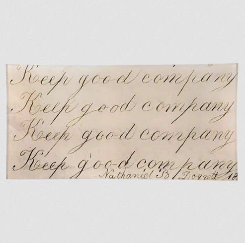 JOHN DERIAN Keep Good Company (Cursive)