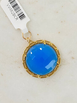 SENNOD Blue Chalcedony Maxine Vignette