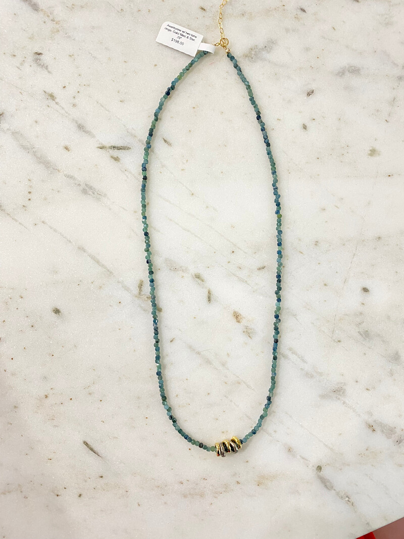 SENNOD Aventurine 20" Necklace