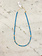 SENNOD Gold Station on Apatite Beaded Necklace