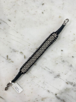 SENNOD Diamond Woven Bracelet