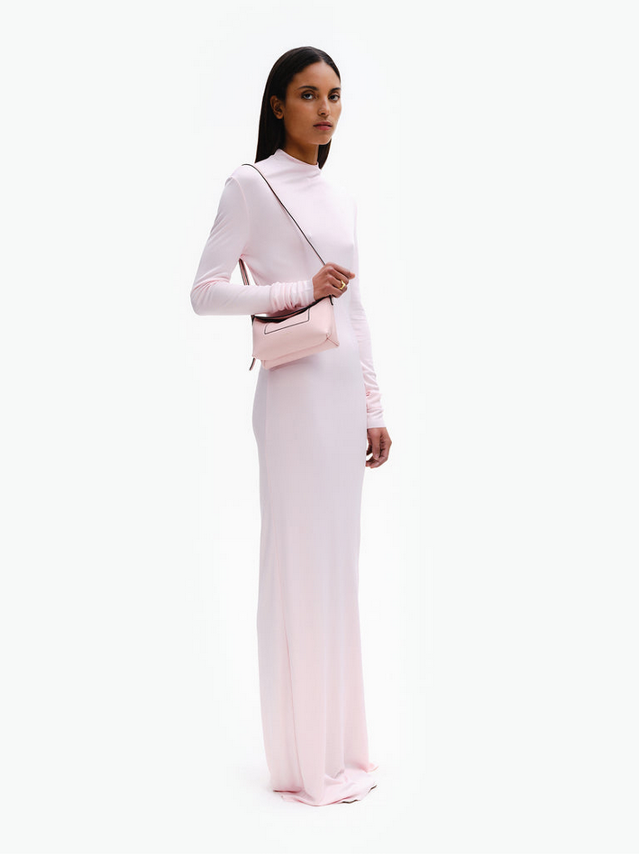 WANDLER Mini Penelope Slouch Bag - Rose Petal Crust