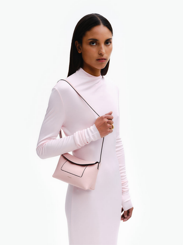 WANDLER Mini Penelope Slouch Bag - Rose Petal Crust